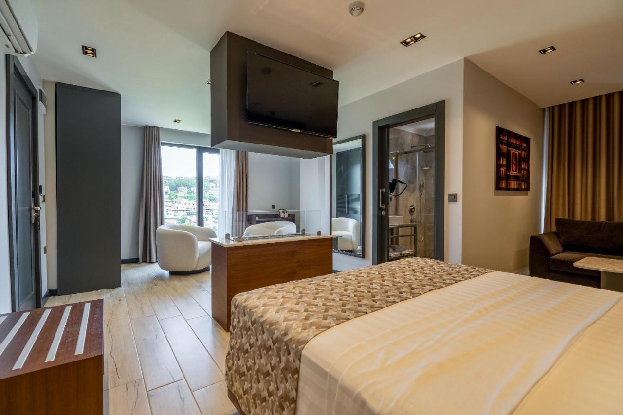 La Miel Hotel Şile Bagian luar foto