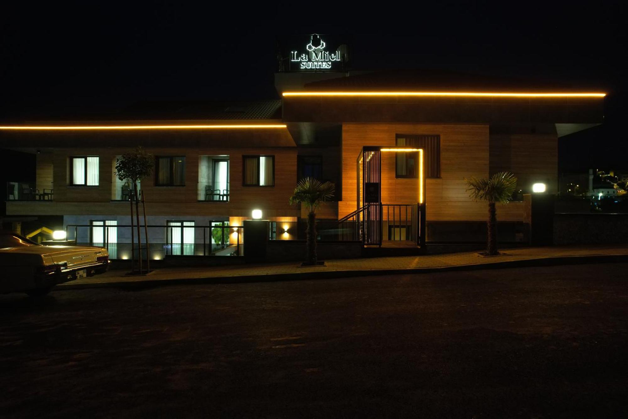 La Miel Hotel Şile Bagian luar foto