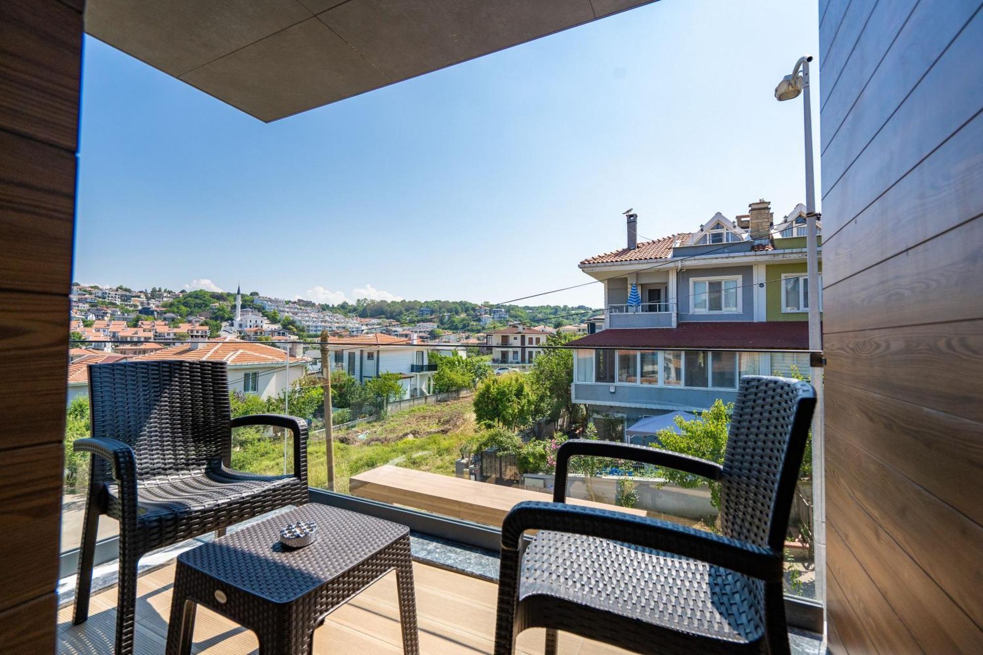 La Miel Hotel Şile Bagian luar foto
