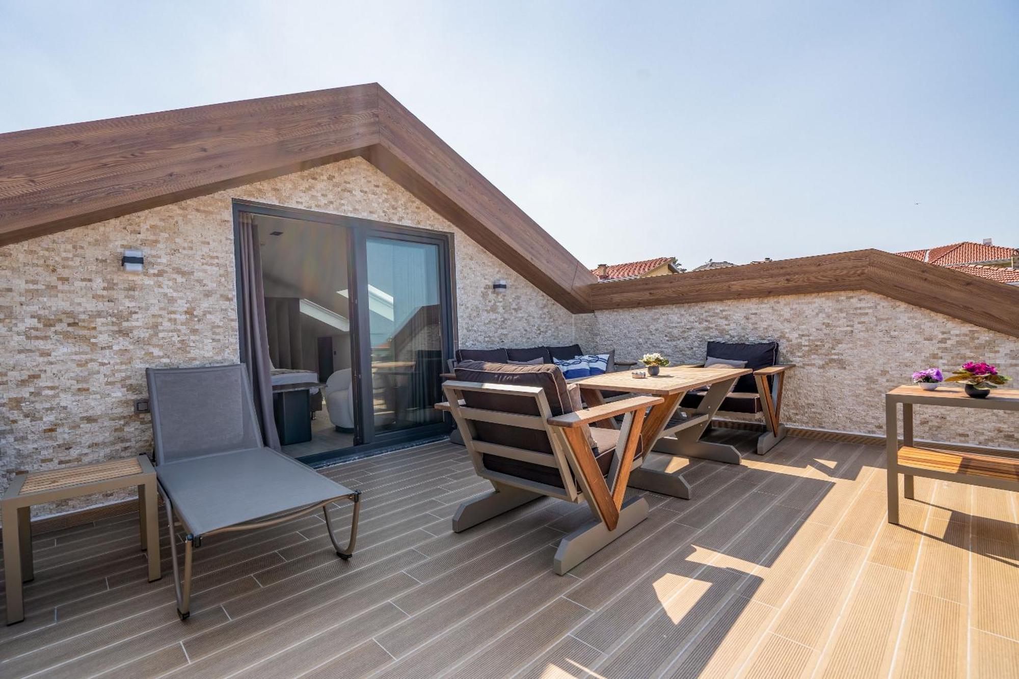 La Miel Hotel Şile Bagian luar foto