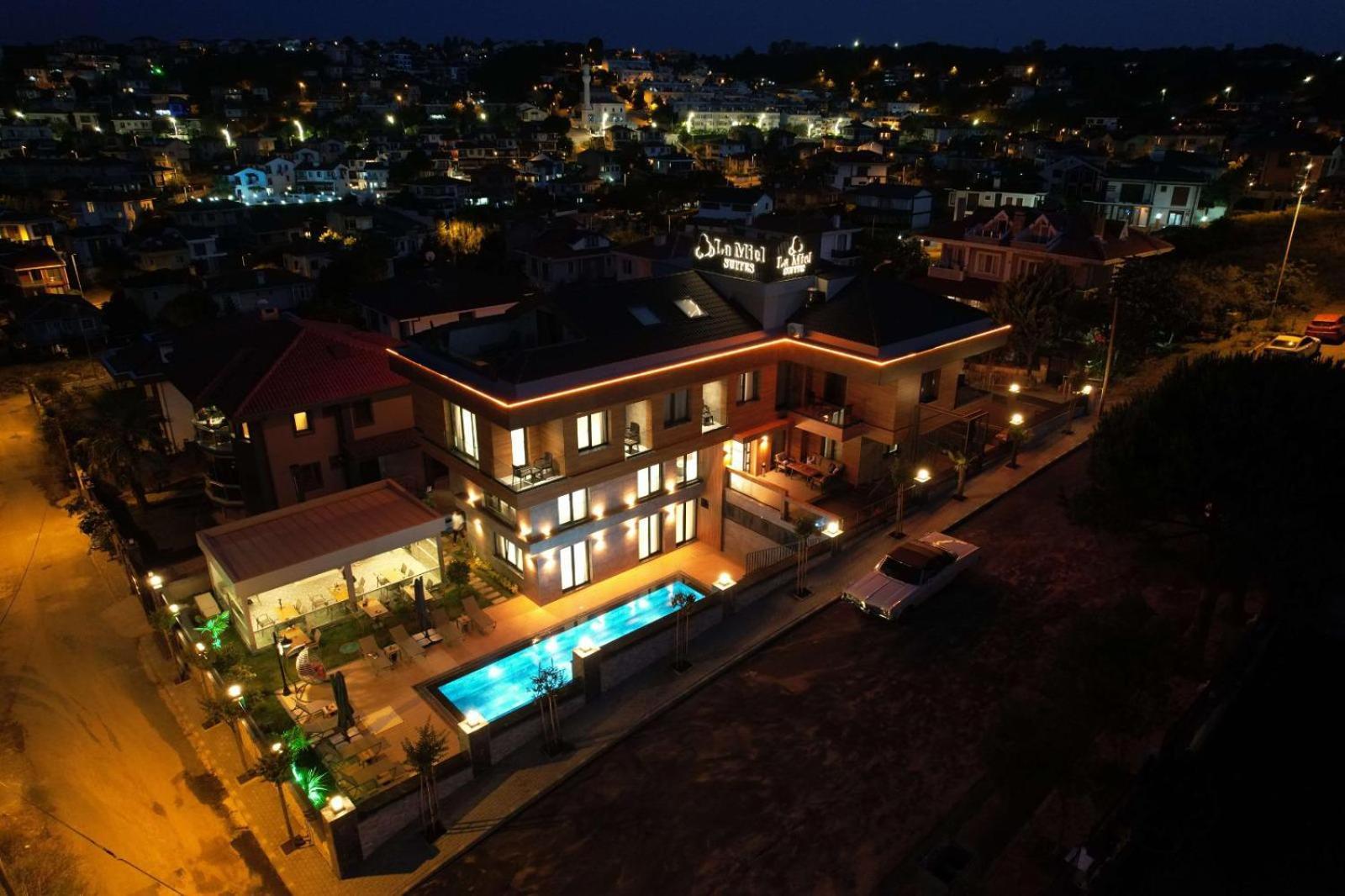 La Miel Hotel Şile Bagian luar foto
